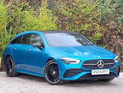 Blue Used 2025 Mercedes CLA220 AMG Line Premium Plus Sedan | £32,998 (Fair price)