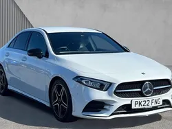 White Used 2022 Mercedes A180 Executive Sedan | £22,076 (Fair price)