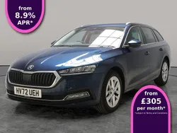 Blue Used 2022 Skoda Octavia SE L Estate | £19,950 (Expensive)