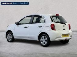 White Used 2016 Nissan Micra Visia Hatchback | £5,499 (Fair price)