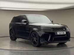 Santorini black Used 2021 Land Rover Range Rover Sport SVR SUV | £47,700 (Good price)
