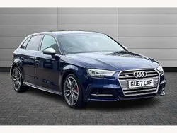 Blue Used 2017 Audi S3 Hatchback | £17,480 (Fair price)