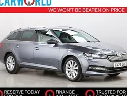 Grey Used 2022 Skoda Superb SE Technology Estate | £14,696 (Fair price)