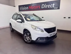 White Used 2017 Peugeot 2008 Active SUV | £4,480 (Fair price)