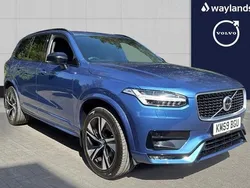Blue Used 2019 Volvo XC90 R-Design SUV | £30,240 (Fair price)
