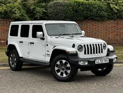 White Used 2022 Jeep Wrangler Sahara SUV | £41,999 (Fair price)