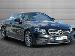Obsidian black Used 2020 Mercedes E220 AMG line Cabriolet | £26,890 (A bit pricey)