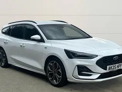 White Used 2025 Ford Focus ST-Line X Estate | £24,768 (Expensive)
