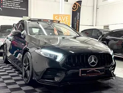 Black Used 2019 Mercedes A35 AMG Premium Plus Hatchback | £24,495 (Fair price)