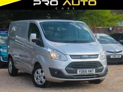 Silver Used 2017 Ford Transit Custom Limited Van | £8,300 (Fair price)