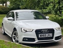 White Used 2016 Audi A5 Sportback S-Line Hatchback | £9,495 (Good price)