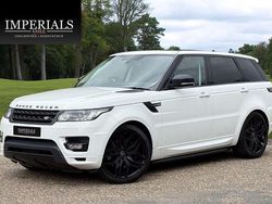 White Used 2015 Land Rover Range Rover Sport Autobiography Dynamic SUV | £21,948 (A bit pricey)