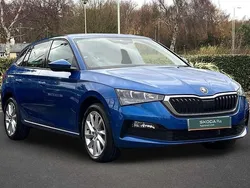 Race blue metallic Used 2024 Skoda Scala SE L Hatchback | £18,200 (Fair price)