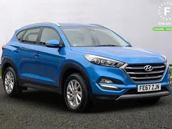 Blue Used 2017 Hyundai Tucson SE SUV | £12,599 (Good price)