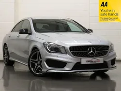 Silver Used 2013 Mercedes CLA220 AMG Sedan | £10,749 (Fair price)