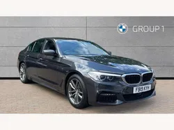 Grey Used 2019 BMW 520 M Sport Sedan | £17,822 (Fair price)