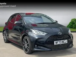Eclipse black Used 2022 Toyota Yaris Hybrid Sport Hatchback | £18,290 (Fair price)
