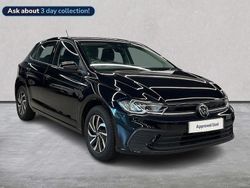 Black Used 2021 VW Polo Life Hatchback | £13,499 (Good price)