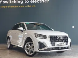 White Used 2024 Audi Q2 S-Line SUV | £27,498 (Fair price)