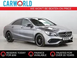 Grey Used 2018 Mercedes CLA220 AMG line Sedan | £14,100 (Good price)