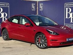 Used 2022 Tesla Model 3 Performance Sedan | £25,999 (Expensive)