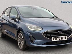 Blue Used 2022 Ford Fiesta Titanium X Hatchback | £13,995 (Fair price)