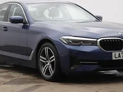 Blue Used 2021 BMW 530e Sport Line Sedan | £19,995 (Fair price)