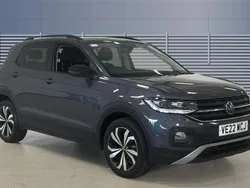 Grey Used 2022 VW T-Cross Black Edition SUV | £16,253 (Fair price)
