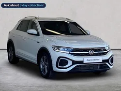 White Used 2025 VW T-Roc R-line SUV | £28,765 (Fair price)