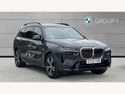 Grey Used 2023 BMW X7 M Sport SUV | £64,950 (Fair price)