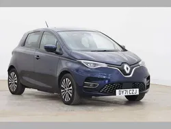 Blue Used 2021 Renault Zoe Riviera Hatchback | £10,895 (Fair price)