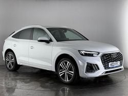 White Used 2021 Audi Q5 Sportback S-Line SUV | £28,000 (Fair price)