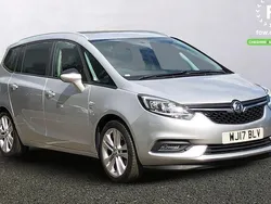 Silver Used 2017 Vauxhall Zafira Tourer SRi MPV | £9,799 (Fair price)