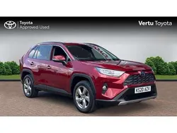 Red Used 2020 Toyota RAV4 Hybrid SUV | £28,564 (Fair price)