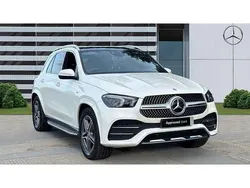 White Used 2021 Mercedes GLE350 AMG line SUV | £45,401 (Fair price)