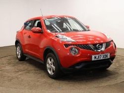 Red Used 2017 Nissan Juke Visia SUV | £4,790 (Good price)