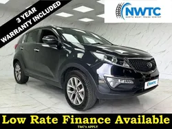 Black Used 2015 Kia Sportage 2 SUV | £7,995 (Fair price)