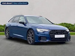 Blue Used 2024 Audi A6 Black Edition Estate | £41,610 (Expensive)