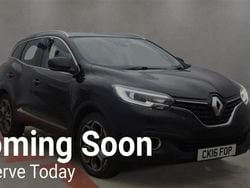 Black Used 2016 Renault Kadjar Dynamique SUV | £6,449 (Fair price)