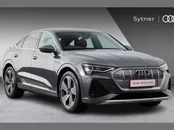 Grey Used 2021 Audi e-tron Sportback S-Line SUV | £24,500 (A bit pricey)