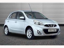 Silver Used 2017 Nissan Micra Acenta Hatchback | £5,490 (Fair price)
