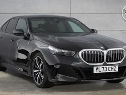 Black Used 2023 BMW 550e M Sport | £56,985