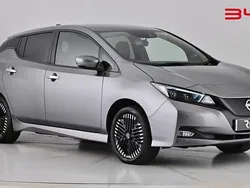Steel grey Used 2022 Nissan Leaf Tekna Hatchback | £13,760 (Fair price)