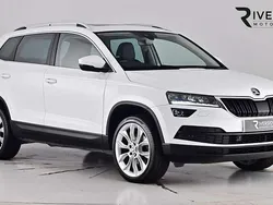 White Used 2018 Skoda Karoq SUV | £15,390 (Fair price)