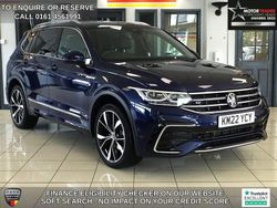 Blue Used 2022 VW Tiguan Allspace R-line SUV | £26,770 (Fair price)