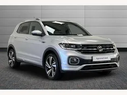 Silver Used 2023 VW T-Cross R-line SUV | £21,195 (Fair price)