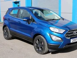 Blue Used 2019 Ford Ecosport Zetec SUV | £11,995 (Fair price)