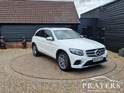 White Used 2017 Mercedes GLC220 AMG line SUV | £17,000 (Fair price)