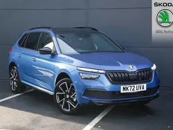 Race blue metallic Used 2022 Skoda Kamiq Monte Carlo SUV | £18,795 (Fair price)