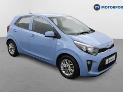 Blue Used 2021 Kia Picanto 2 Hatchback | £9,599 (Fair price)